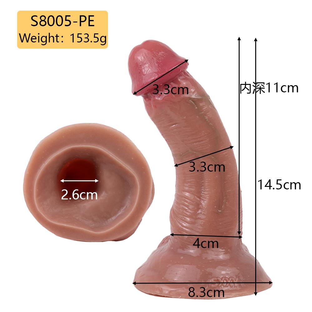 Male Penis Condom Soft Silicone Lengthen Enlarge Dildo Adult Sex Toys Gay Femdom Pegging Realistic Cock Strap On Dick
