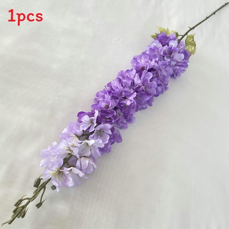 Realistic Purple Silk Wedding Flowers For Ceiling Decor Home Office Arrangement