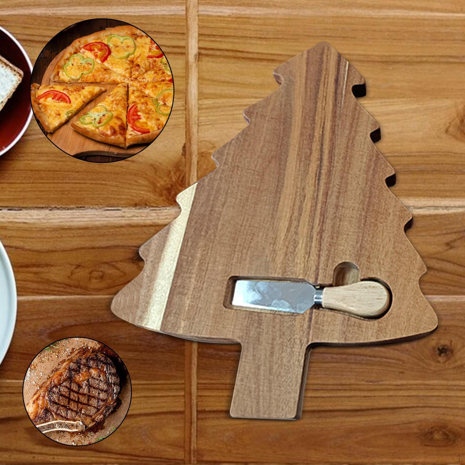 

Christmas Tree Shaped Serving Board Holiday Cheese for Kitchen