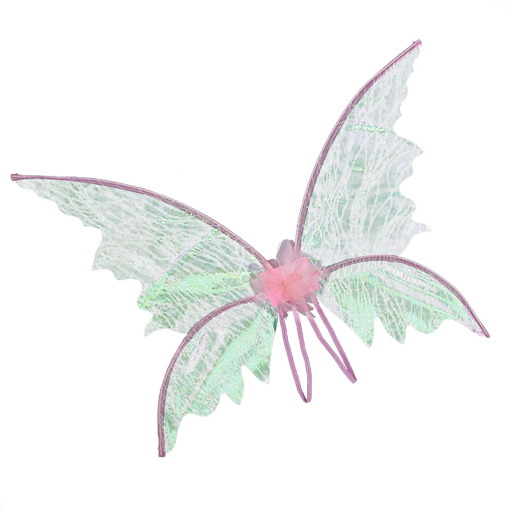 

Блестящие Крылья Ангела Эльф Косплей Бабочка Крылья Феи Хэллоуин Рождественская Вечеринка Реквизит показывает Крылья Бабочки Косплей