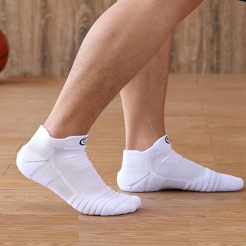 3 Pairs Sports Socks For Man High Quality Comfortable Breathable Basketball Short Socks Casual Fashion Low-cut Ankle Socks