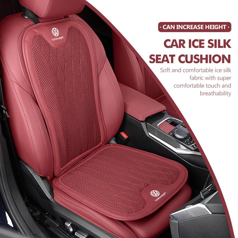 Hub Caps All Season Car Ice Silk Cushion Lightweight Auto Seat Cover Mat For Volkswagen VW Scirocco Jetta Beetle Golf 4 5 6 Pass EA1