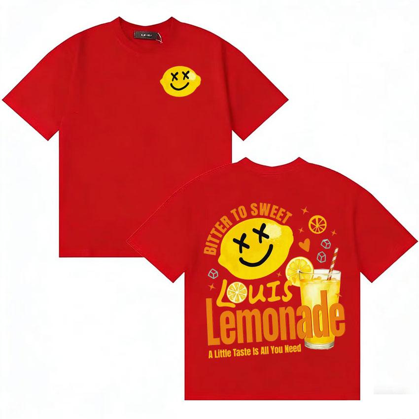 

Louis Tomlinson Lemonade 2026 Hip Hop Music T Shirt Unisexs Womens Summer High Quality ONeck Cotton Tshirts Oversized Tee Shirt S