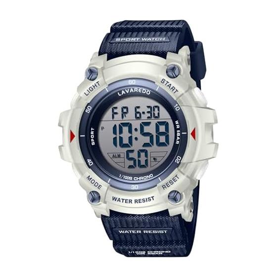 Men s Digital Multifunctional Large Screen Waterproof Sports Watch Arm Clock Stylish Simple Men s LED Display Light Outdoor Gift Instruction Manual