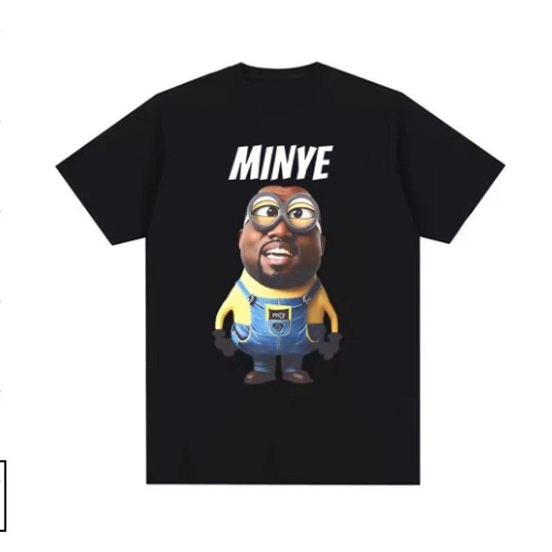 Classic Fun Character Linkage Funny Casual Tshirt Mens and Womens Luxury Brand Tops