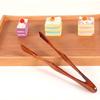 1 pezzo di bambù da cucina pinze da cucina cibo barbecue strumento insalata pancetta bistecca pane torta clip di legno utensile da cucina di casa