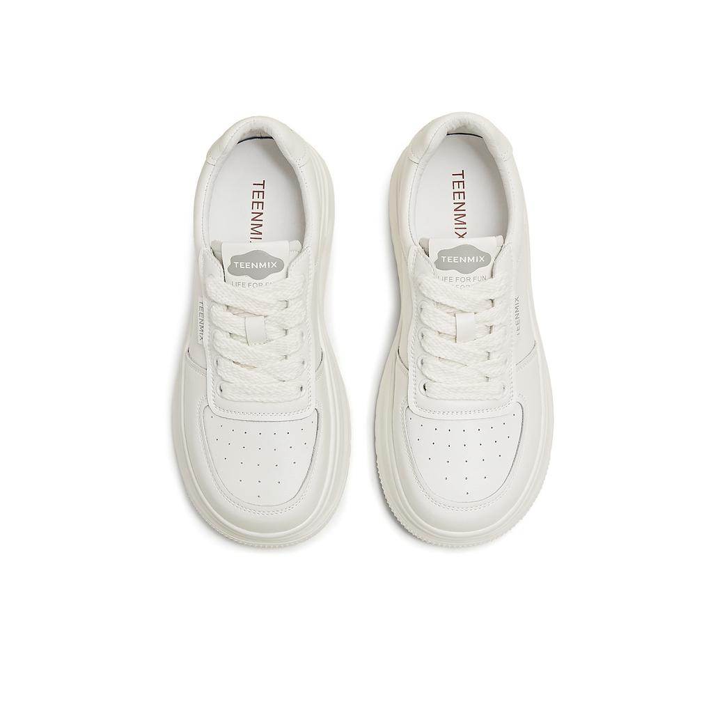 Tianmei Yi 2025 Autumn New Sports Breathable White Shoes Women's Board Shoes KD095CM5