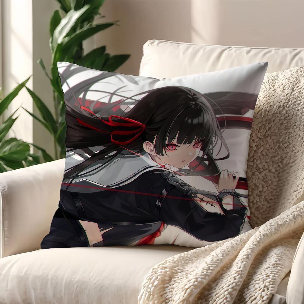 CHISA Wuthering Waves cushion cover Best Home Office Coffee Pillow Sofa Printing Decoration Room Shop Car Nordic Simplicity Hit