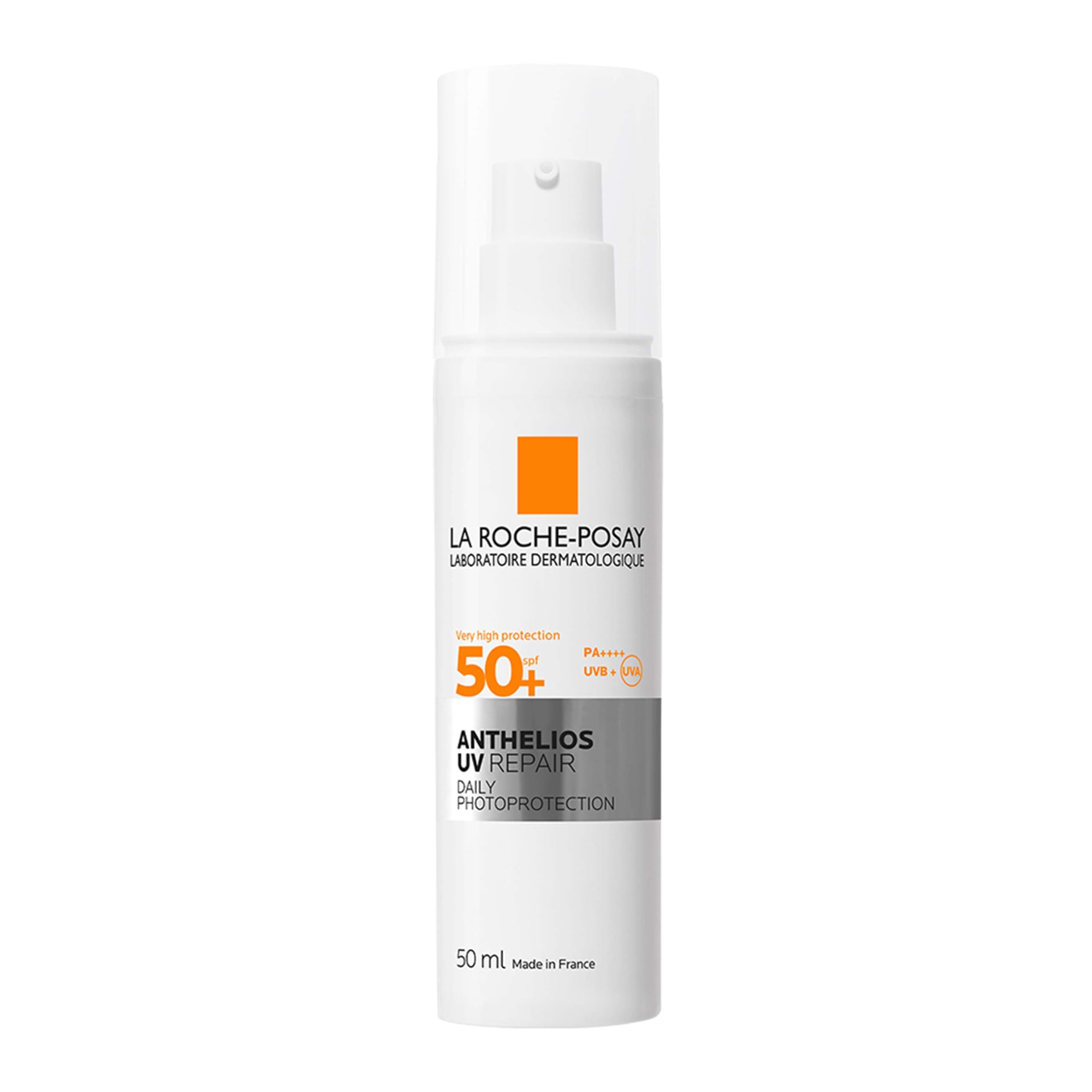 La Anthelios UV Repair Sunscreen Lotion for Sensitive Skin Roche-Posay SPF50+ PA++++ (Dermacosmetics) белый