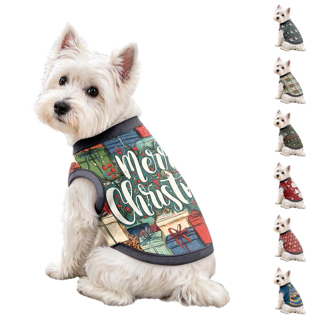 Dog Knit Vest Pet Athletic Sweater Vest for Dogs, Daily Wear and Outdoor Activities