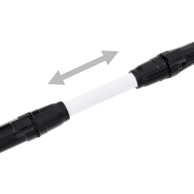 vidaXL Taille-haie électrique à perche télescopique 41 cm 550 W