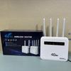 4G LTE WiFi 6 CPE Router with Dual Network Ports and SIM Card Slot