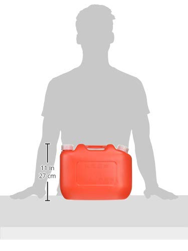 Hokuriku Doi 10L Kerosene Can with JIS Mark, Red