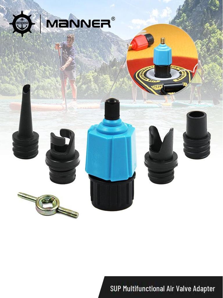 SUP Paddleboard Air Valve Adapter: Multifunctional Converter for Kayak, Inflatable Boat, Tent, and Bed
