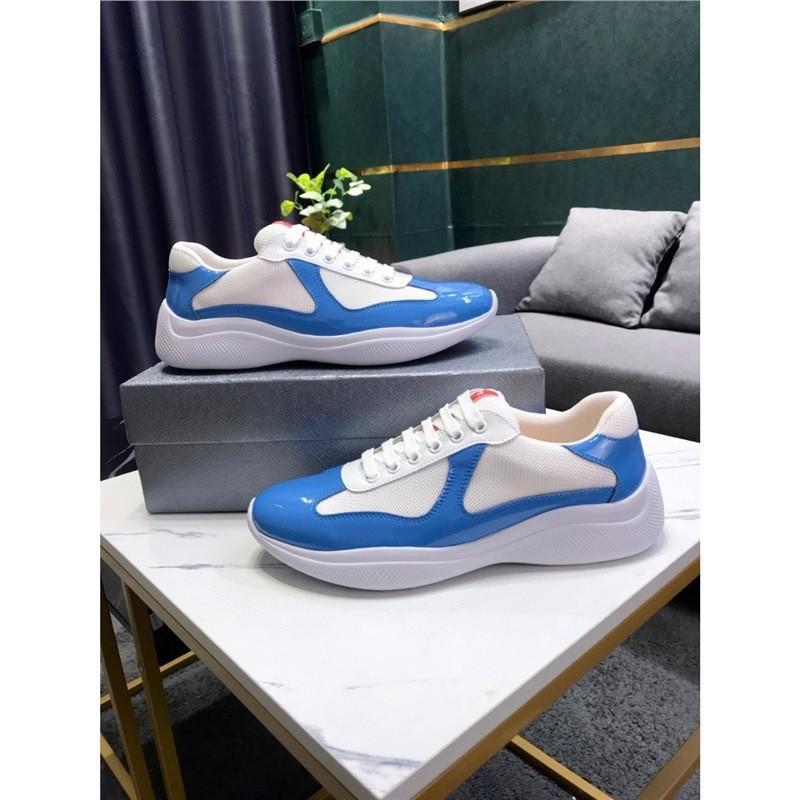 Men's Shoes Big Name Summer Mesh Breathable Sports Casual Running Shoes Patent Leather Versatile Thick Baseplate Shoes