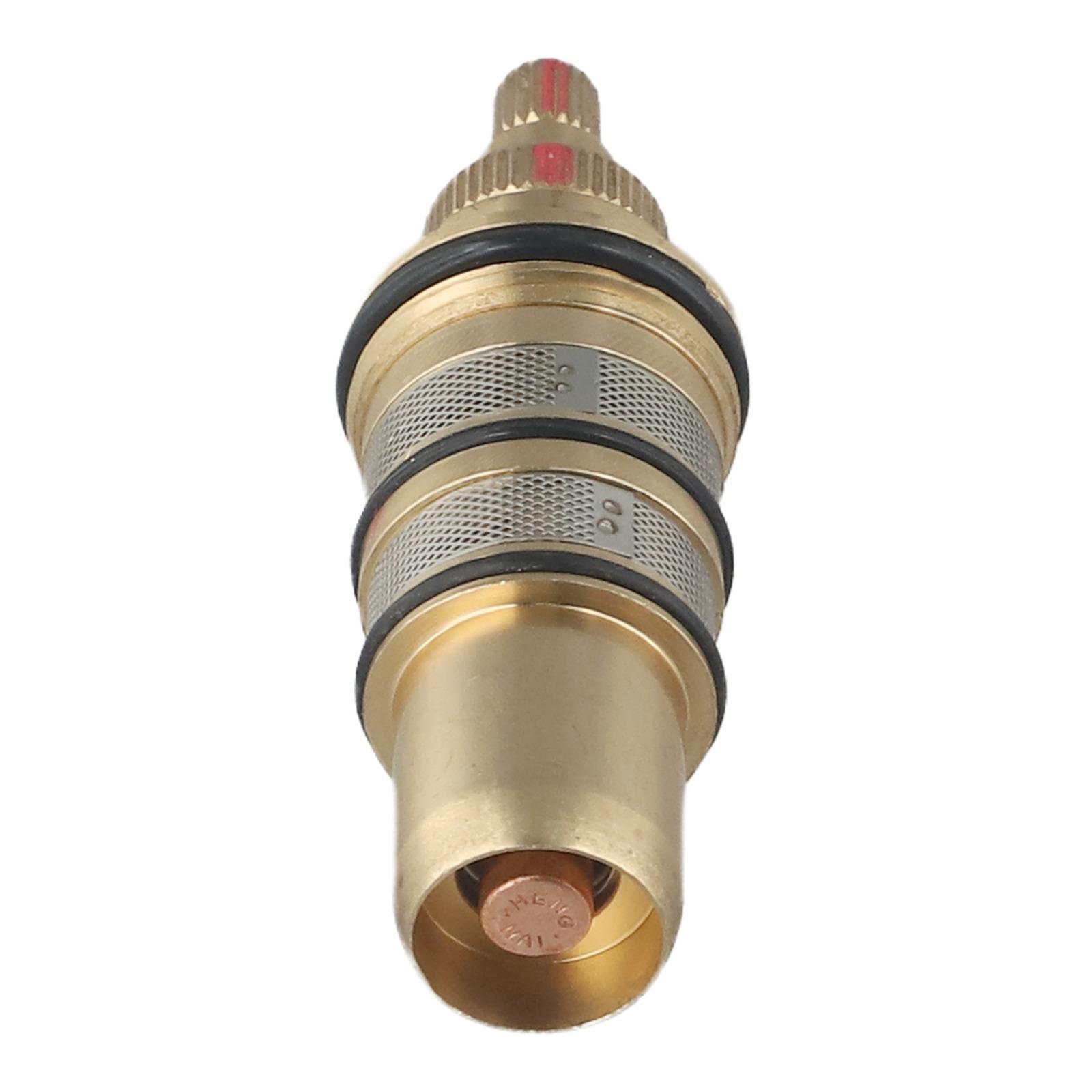 

Installation Versatile Valve Core Thermostatic Gold Brass Replacement Cartridge Shower Mixer Valve Thermostatic A