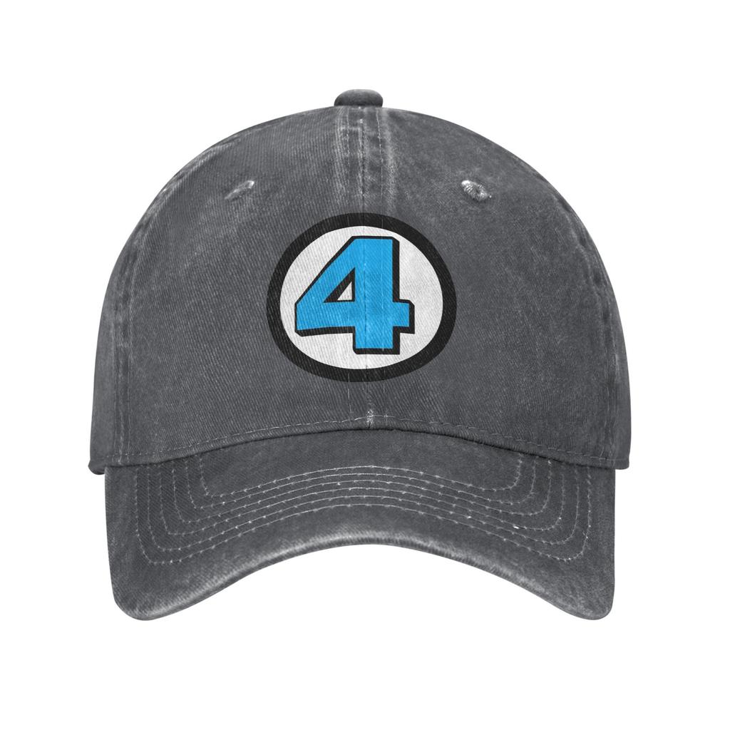 Fantastic Four 4 Logo Merch Baseball Cap Men Women Fashion  Caps Hat Adjustable Trucker Hats Snapback Cap