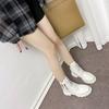 Martin Boots, New Women's Boots, Thick-soled Side Zipper Single Boots, Cotton Boots, Short Boots, Women's Shoes