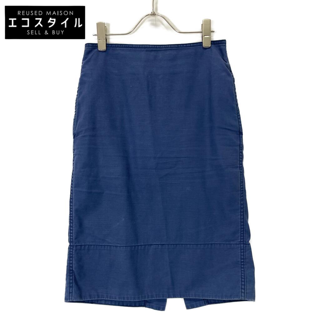 MADISON BLUE MB999-6701 SOFIE BACK SATIN TIGHT SKIRT Skirt XS blueUsed