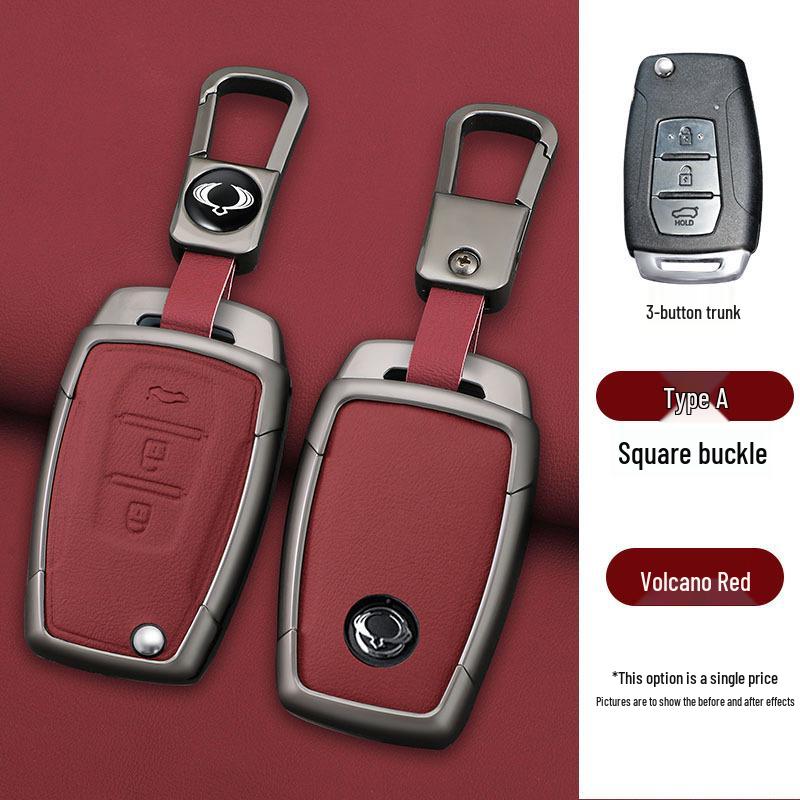 Metal Shell Key Cover & Buckle for SsangYong Korando/Rexton Remote