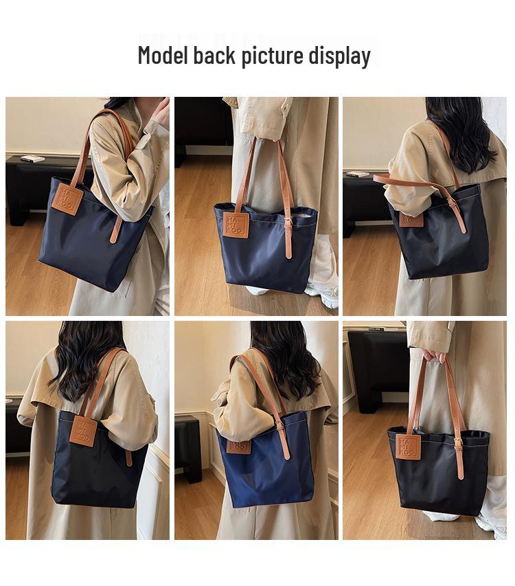 Women's 2025 Autumn Versatile Large-Capacity High-End Commuting Shoulder Tote Bag