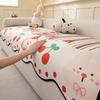 Nordic Style Light Luxury Fabric Sofa Cover Four-Level Universal Sofa Cover High-End Chenille Sofa Cushion