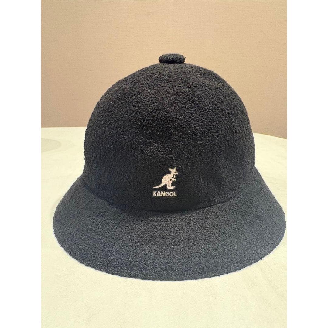 Used KANGOL Bermuda Casual Bucket Hat Black L