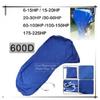 600D 6-225HP Boat Full Outboard Engine Cover Protection Blue For 6-225HP Motor Waterproof Sunshade Dust-proof