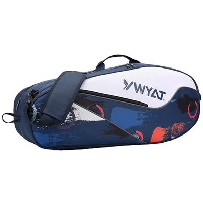 FMAFNLY Racket Bag Racket Bag Rucksack Tennis Racket Case Badminton Bag Tennis Bag 6 Pieces 2 Rooms Shoe Storage Waterproof Material Easy To Carry