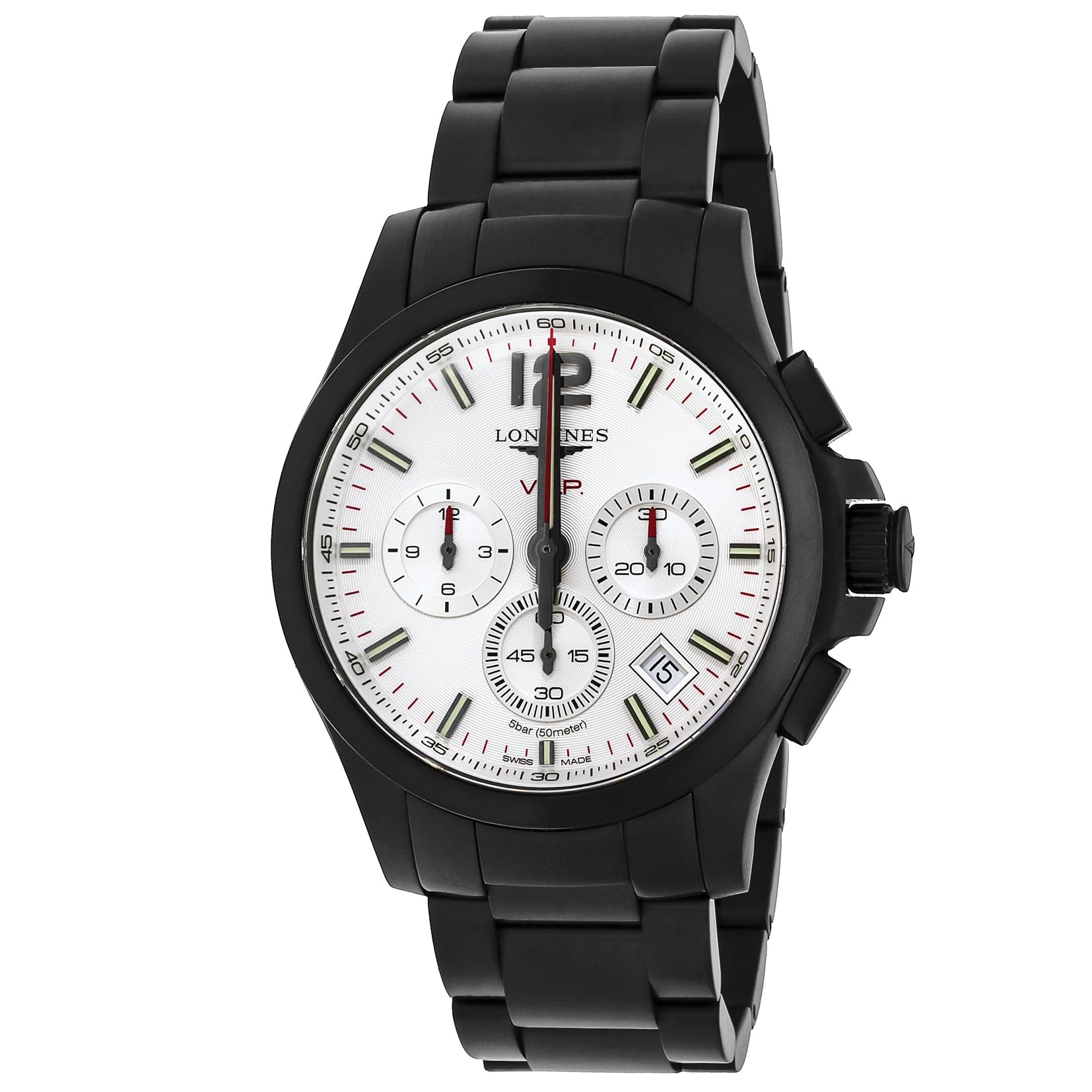 

Casual watch Conquest P black [Longines] V. H. L3.717.2.76.6 Men s [item]