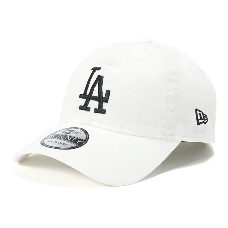 

[New Era] cap 9TWENTY low cap MLB LA white M/L 920 WASHED LOSDOD WHT BLK 25J