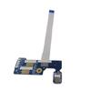 Keyboard Power Switching Button Board For 5350 5750 5750G Laptop Multiple Models ABS Material Easy Installation