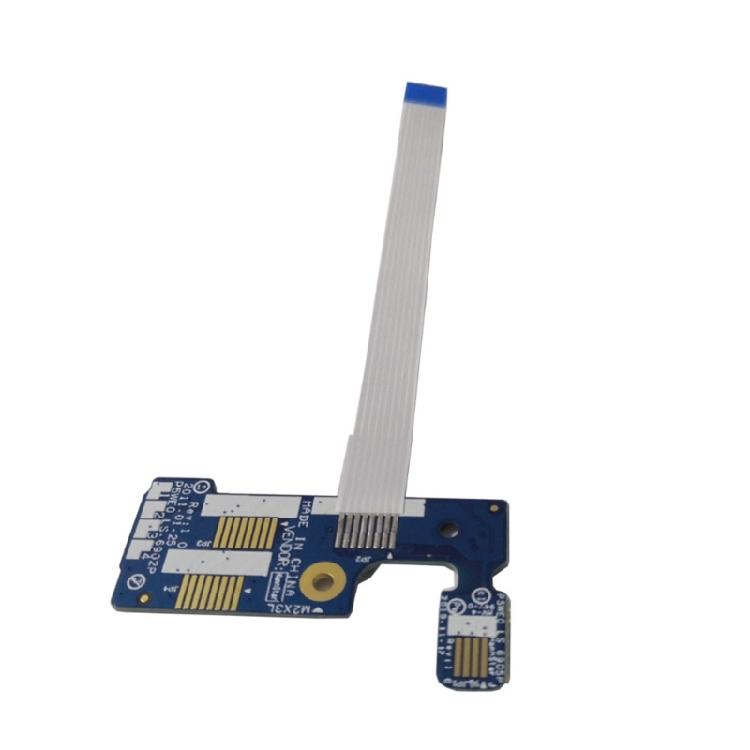 Keyboard Power Switching Button Board For 5350 5750 5750G Laptop Multiple Models ABS Material Easy Installation