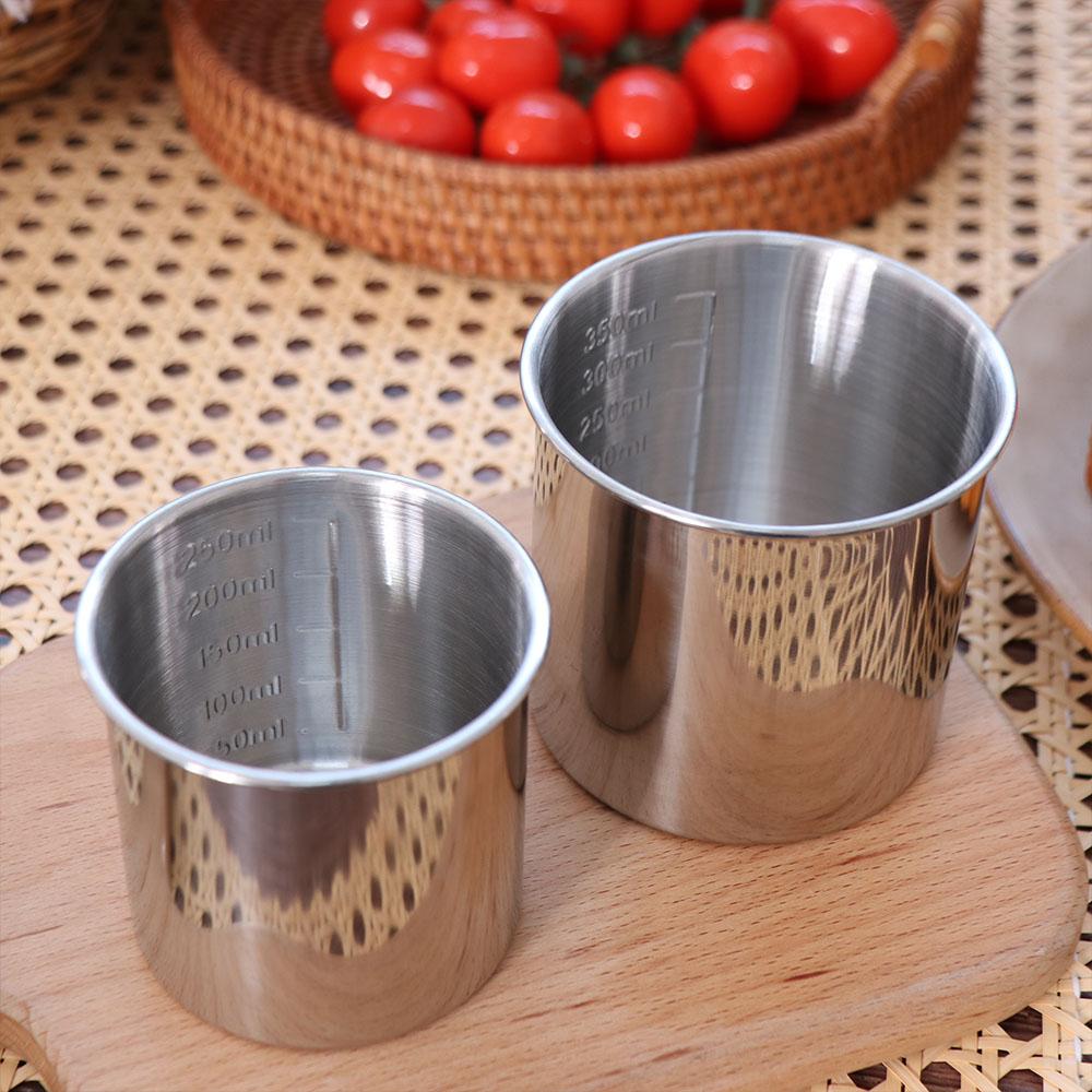 with Scale Measuring Holder 250/350ML Rice Container Cups Mini Baking Container  Laboratory