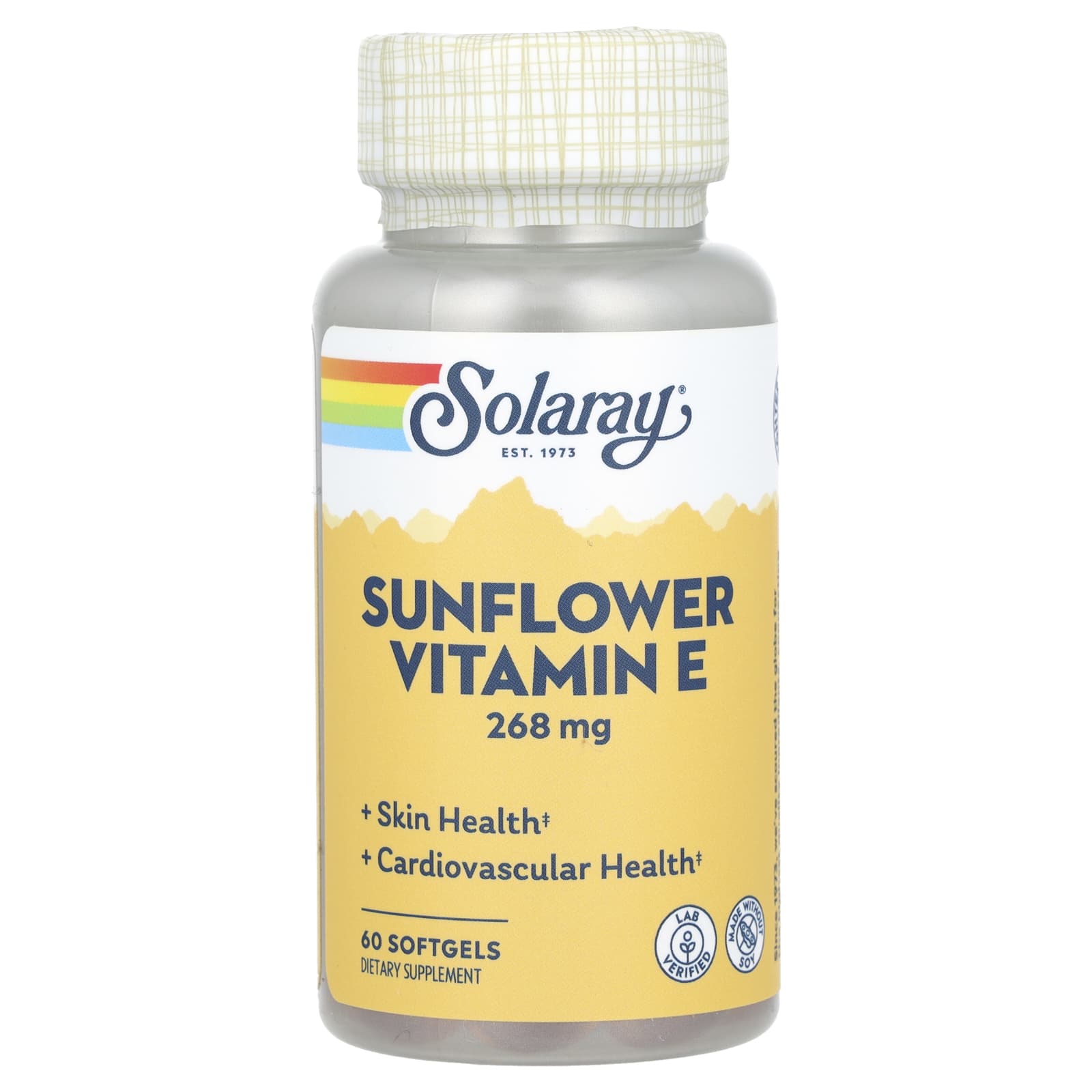 

Sunflower Vitamin E, 268Mg, 60 Softgels