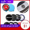Car Sticker For Mercedes Benz Aluminium Car Head Hood Sticker 57mm Badge For AMG Mercedes Benz W166 W177 W246 W221 W202 W204 W20