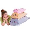 Throw Pillow Cute Long Cat Plush Toy Doll Doll
