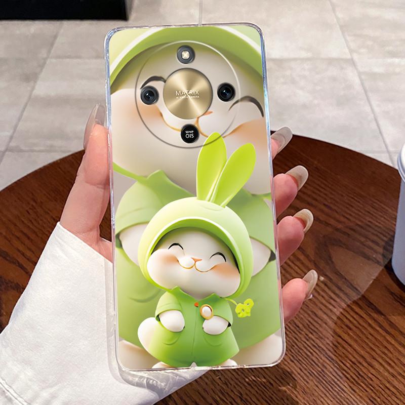 Casing For Honor X9D 5G Aesthetic Luxury Dragon Cute Cool Boys Girls Soft Silicone Phone Case Back Cover Transparent TPU Shell
