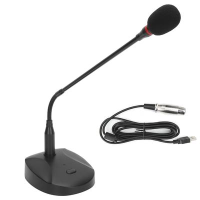 USB galda konferences mikrofons Augstas jutības apraides lekciju mikrofons