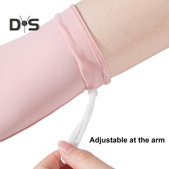 Damen UV-Sonnenschutz Lange Handschuhe Touchscreen Sommer-Fahrhandschuhe Kühlende Armmanschette für Outdoor-Reiten Radfahren Wandern