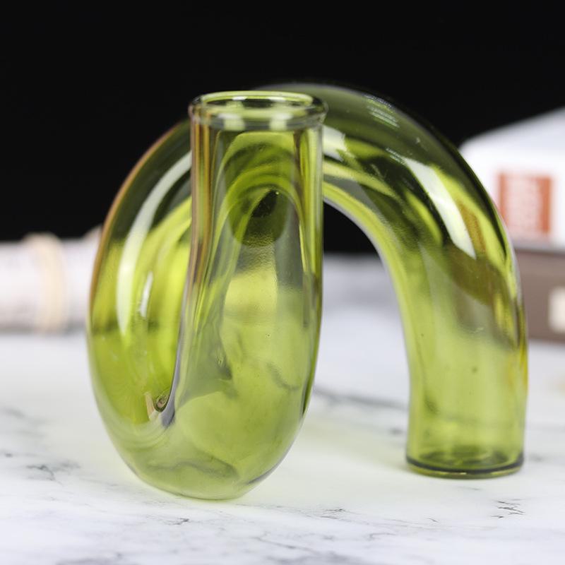 Special-shaped Glass Vase - Creative Nordic Hydroponic Decor for Living Room & Restaurant