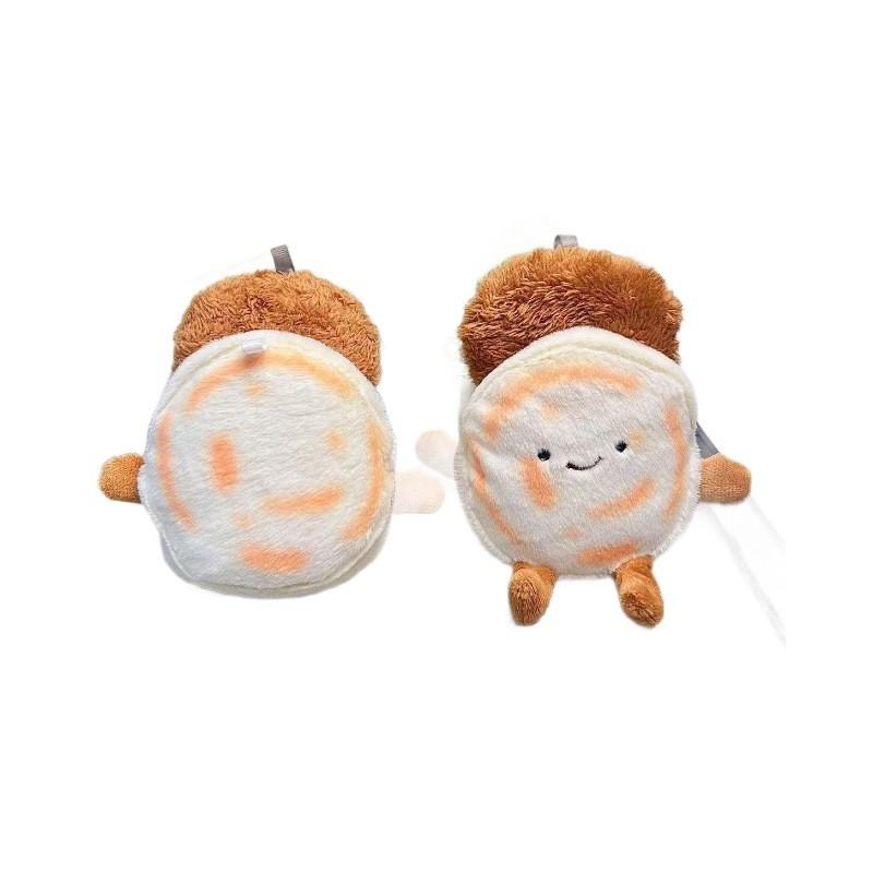 Adorable Meat Xian Sandwich Plush Bag Charm With Soft Pp Cotton Filling In Colors Vibrant