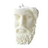 Human Face Silicone Candle Molds for Epoxy Resin Making Candle Soap Multunction Silicone Mould Temperature Resistant