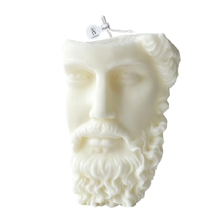 Human Face Silicone Candle Molds for Epoxy Resin Making Candle Soap Multunction Silicone Mould Temperature Resistant