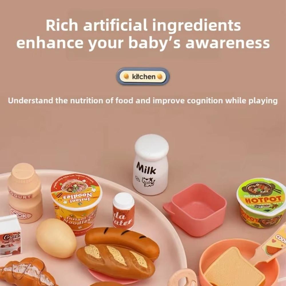 Simulated Children Kitchen Toys Set Mini Pretend Play Role Toys  Boys Girls
