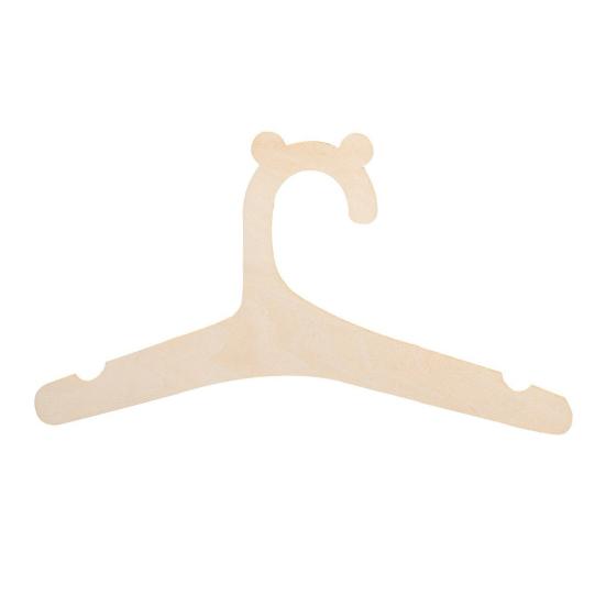 

10Pcs Baby Clothes Hangers Wooden Cute Animal Shape Hangers Anti-Slip Clothes Hangers for Nursery Wardrobe Storage Toddlers Clothes A