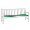 VidaXL Garden Bench Cushion Green 180x50x3 Cm Oxford Fabric 43208