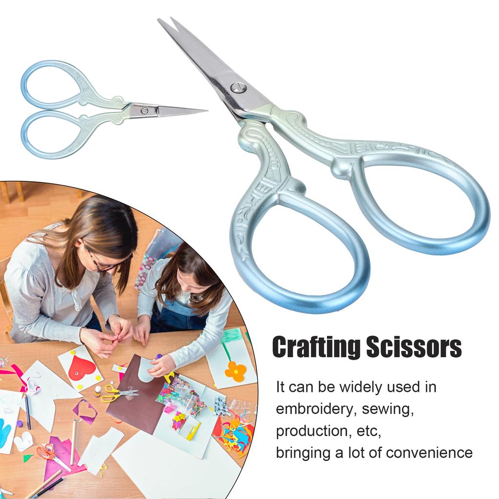 Embroidery Scissors Stainless Steel Sewing Crafting Scissors for Needlework