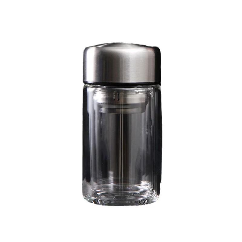 Shangqi Mini Double-Layer Insulated Glass Cup