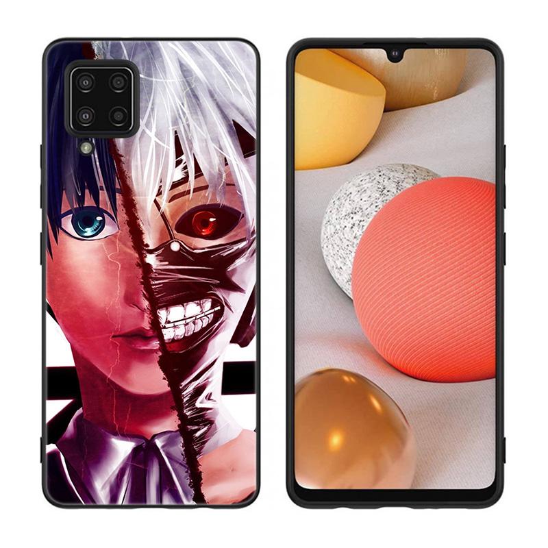 Tokyo Ghoul Trendy Anime Kaneki Ken Pouzdro pro Samsung Galaxy A12 A02S A22 A32 A52 A72 A71 A51 A41 A31 A21 A11 A50 A70 A10S A20S